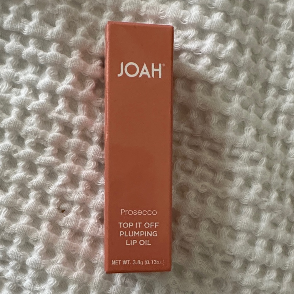 J.O.A. Prosecco Top It Off Plumping Lip Oil - Peach Coral